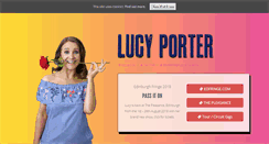 Desktop Screenshot of lucyporter.co.uk