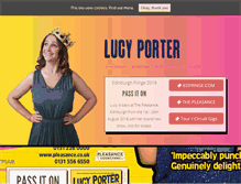 Tablet Screenshot of lucyporter.co.uk